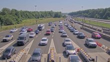 Vrlo gust promet diljem zemlje: Kolona na Krku proteže se od Omišlja sve do mosta
