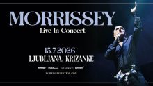 Morrissey u srpnju stiže u Ljubljanu na jedini koncert u regiji nakon više od desetljeća