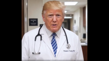 AI 'dr. Trump' objavio video u kojem liječi poznate od 'sindroma Trumpova poremećaja'