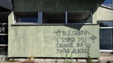 'Mačke su gladne' U Slavonskom Brodu osvanuo grafit koji poziva na ubojstvo Srba