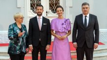 Nježna boja i efektni detalji: Prva dama Crne Gore oduševila modnim izdanjem