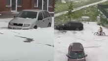 VIDEO Ulice se zabijelile usred ljeta: Pogledajte nestvarne prizore iz Njemačke