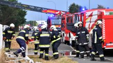 Požar u Pribislavcu stavljen pod kontrolu, nema teže ozlijeđenih