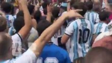 Pogledajte kako su Argentinci slavili ispadanje Francuske pa poslali poruku Englezima: 'Minuta šutnje za mrtve'