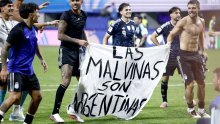 Argentinci objasnili kako je sporni transparent završio u rukama igrača u slavlju protiv Engleza