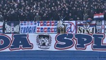 Torcida na tribinu vratila transparent koji je nestao nakon velike navijačke afere