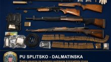 VIDEO Akcija policije na području Igrana: Pronađena nevjerojatna količina oružja