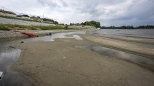 FOTO Ovako izgleda rekordno niski vodostaj Dunava