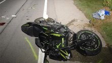 Sudar auta i motocikla: Policija razmatra je li posrijedi kazneno ili prekršajno djelo