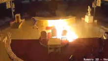 VIDEO Ovo je muškarac koji je zapalio oltar crkve u Međugorju