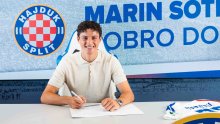 Marin Šotiček predstavio se Hajduku: 'Jako mi se sviđa Garcijin nogomet'