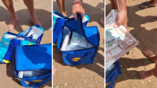 VIDEO U more bacili 700.000 eura: Kupači se 'počupali' za vreće novca