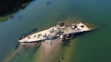 FOTO/VIDEO Sava se povukla i otkrila olupinu staru više od stoljeća: 'Slovenac' krije opasnu ratnu tajnu