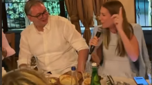Vučić uz pjesmu i pun stol bocnuo Hrvatsku: 'Brač, Hvar? Ništa od toga, ovdje je i more najbolje'