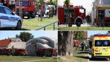 FOTO Lokaliziran požar u Varaždinu: 'Čule su se detonacije'