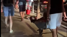 VIDEO Dirljiva scena usred požara kod Omiša: Unuk tačkama baku vozio na sigurno
