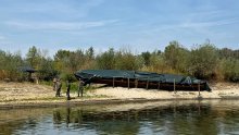Na Dravi kod Osijeka: Hrvatska vojska spašava šest tona težak rimski brod