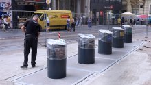 FOTO Podzemni spremnici postavljeni na trgu, evo kako izgledaju