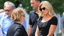 Rijetko pojavljivanje Vanje Horvat: Došla se oprostiti od bivše svekrve Luce Mamić