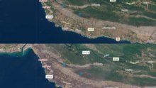 Nove satelitske snimke prikazuju razmjere strašnog požara u Omišu: Sve je spaljena zemlja