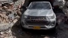 Toyota Hilux preživjela potres magnitude 7,4: Iz ruševina je izašla gotovo bez ogrebotine