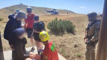 Drama na Dinari: Planinarka pala i ozlijedila glavu, spašavali je helikopterom
