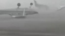 VIDEO Nestvarna snimka iz Italije: Vjetar pomicao avione kao igračke, jedan završio na krovu