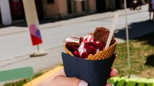 Probali smo najneobičnije sladolede na Špancirfestu: jedan ima okus varaždinskog klipiča, a drugi piva