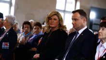 Hrvatska predsjednica u Varšavi počela razgovore s Andrzejom Dudom