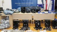 Varaždinska policija u akciji: Pronašli preko 14 kilograma konoplje u trgovini