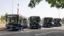 Osijekom voze četiri nova busa: Niskopodni su i električni, a stiže ih još 15