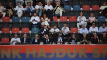 Novi igrač Hajduka pojavio se na Poljudu i uživo gledao rapsodiju Bilih protiv Lokomotive
