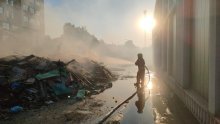Gorilo na gradilištu: Dim zabrinuo Zagrepčane