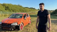 Pogledajte kako su uništavali Volkswagen Golf 24 sata: Tek deveti test ga je dokrajčio