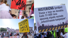 FOTO 'Priroda vrišti, smeće šuti': Ovu su najbolji transparenti na prosvjedu za Liku