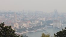 Dim stigao preko granice: Crveno na mjernim postajama diljem Dalmacije