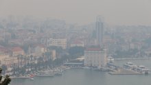 FOTO Nestvarni prizori iz Dalmacije: Kvaliteta zraka se srozala, stiglo upozorenje