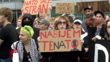 Burno u Ljubljani, prosvjednici spremaju 'doček' izraelskom ministru: 'Spalite NATO!'