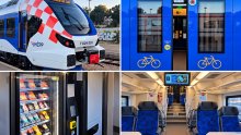 FOTO/VIDEO Pušten u promet prvi novi elektrodizelski vlak Split – Zagreb: Pogledajte što sve nudi ponos HŽ-a