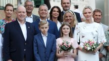 Princeza Charlene pokazala nježniju modnu stranu: Ova haljina izgleda poput vrta
