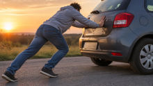 Ostali ste s praznim akumulatorom bez kablova? Ovaj stari trik može upaliti auto, ali postoji važna kvaka