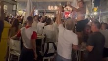 'Moja domovina' odzvanja Sevillom. Pogledajte atmosferu koju su napravili hrvatski navijači