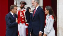 Macron u Španjolskoj dočekan kraljevskim počastima
