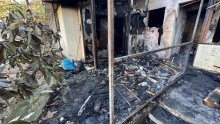 Požar kod ljetnog kina Bačvice u Splitu: Izgorjelo 20 četvornih metara