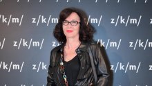 Kožni komplet i krznene natikače: Senka Bulić na premijeri u ZKM-u pokazala vrhunski modni bunt