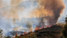 FOTO Novi požar na jugu Hrvatske: Kuće obranjene, ali situacija još nije pod kontrolom