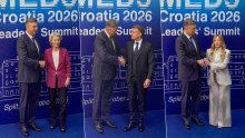 FOTO/VIDEO Macron i Meloni stigli u Split: Pogledajte koga je sve Plenković dočekao