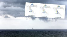 Promjena stiže sa zapada: Pogledajte gdje DHMZ očekuje pljuskove i olujno jugo
