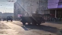 VIDEO Specijalna vozila za razbijanje prosvjeda stigla u središte Beograda: Snimljena i velika kolona