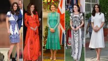 Kate Middleton u tjedan dana pokazala 18 stylinga